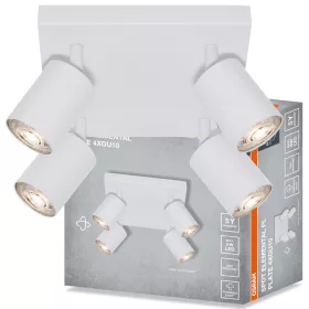 LED fali spotlámpa 4x GU10 fehér Elemental Osram