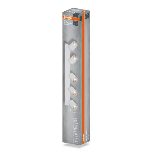 LED fali spotlámpa 5x GU10 fehér Elemental Osram
