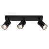 LED fali spotlámpa 3x GU10 fekete Pulse Osram