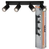 LED fali spotlámpa 4x GU10 fekete Pulse Osram