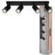 LED fali spotlámpa 4x GU10 fekete Pulse Osram