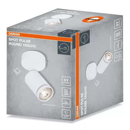 LED fali spotlámpa GU10 fehér Pulse Osram
