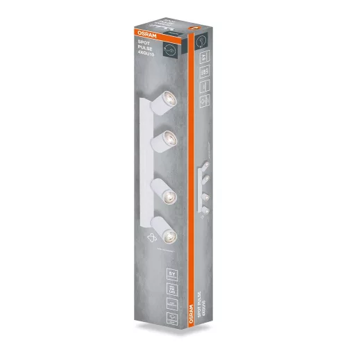 LED fali spotlámpa 4x GU10 fehér Pulse Osram