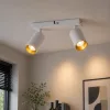 Felületre szerelhető állítható mennyezeti spot reflektor 2x GU10 fehér ETERNAL Osram