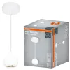 Függeszthető mennyezeti spot reflektor GU10 fehér SPHERAL Osram