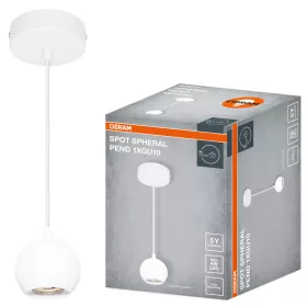   Függeszthető mennyezeti spot reflektor GU10 fehér SPHERAL Osram