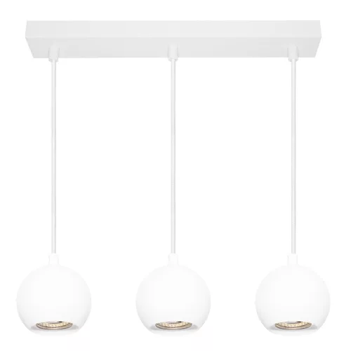 Függeszthető mennyezeti spot reflektor 3x GU10 fehér SPHERAL Osram