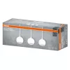 Függeszthető mennyezeti spot reflektor 3x GU10 fehér SPHERAL Osram
