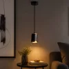 Függeszthető mennyezeti spot reflektor GU10 fekete COLLAR Osram
