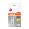 3db LED G4 izzó 1.8W = 20W 200lm 2700K 300° 12V OSRAM
