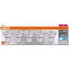 5PAK GU10 LED izzó 4.3W = 50W 350lm 4000K semleges 36° OSRAM alap