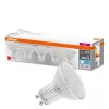5PAK GU10 LED izzó 4.3W = 30W 350lm 4000K semleges 120° OSRAM alap