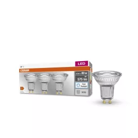  3x LED izzó PAR16 spotlámpa GU10 6.9W = 80W 575lm 6500K Hideg 36°-os foglalat Osram