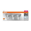 3x LED izzó PAR16 spotlámpa GU10 6.9W = 80W 575lm 6500K Hideg 36°-os foglalat Osram