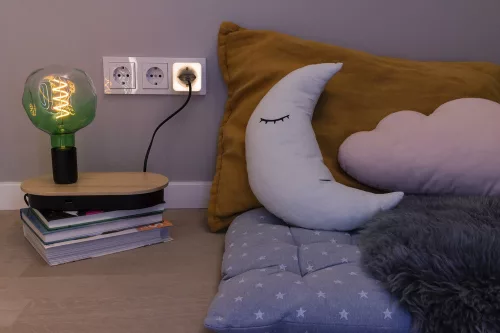 Okoscsatlakozó LED konnektor tájékozódási lámpája ki-/bekapcsoló kapcsolóval, fehér Osram SMART+ WiFi