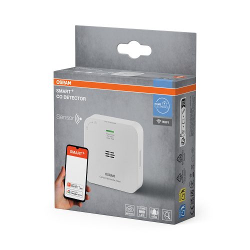 Osram Smart+ WiFi intelligens vezeték nélküli szén-monoxid-érzékelő fehér