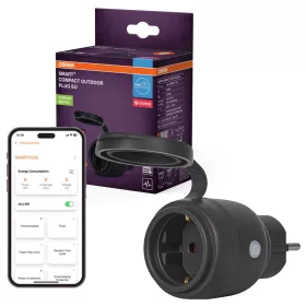   Osram SMART+ WiFi ZigBee okos dugó kültéri aljzathoz fedéllel