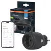 Osram SMART+ WiFi Matter okos dugó kültéri aljzathoz fedéllel és ki-be kapcsolóval