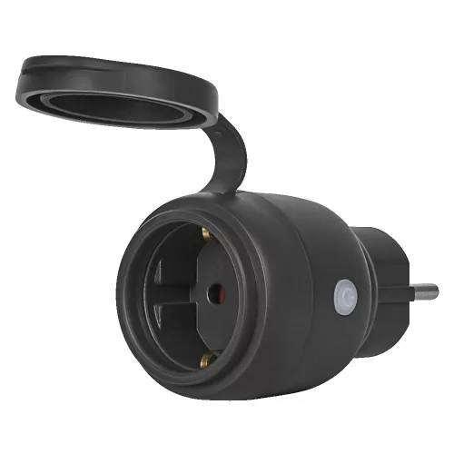 Osram SMART+ WiFi Matter okos dugó kültéri aljzathoz fedéllel és ki-be kapcsolóval
