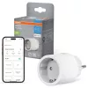 Okos konnektor fogyasztásmérő 2300W fehér Osram SMART+ WiFi Matter