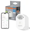 Okos konnektor 2300W Be/Ki Kapcsolóval Fehér Osram SMART+ WiFi Matter