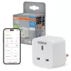 Okos konnektor 3120W Be/Ki Kapcsolóval Fehér Osram SMART+ WiFi Matter
