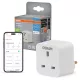 Okos konnektor 3120W Be/Ki Kapcsolóval Fehér Osram SMART+ WiFi Matter