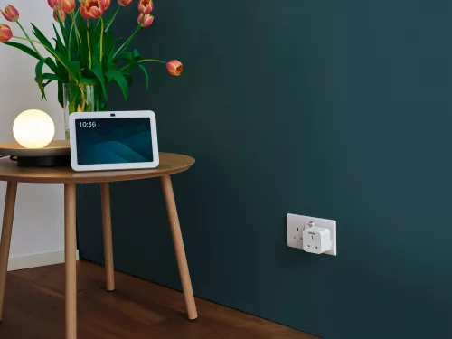 Okos konnektor 3120W Be/Ki Kapcsolóval Fehér Osram SMART+ WiFi Matter