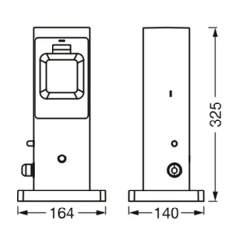 Osram SMART+ WiFi kültéri jelerősítő elosztóoszlop