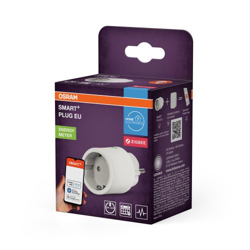 Okos konnektor ki-/bekapcsolóval, fehér, Osram SMART+ WiFi ZigBee