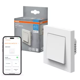 Osram SMART+ Matter WiFi intelligens fali kapcsoló, fekete