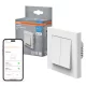 Osram SMART+ WiFi Matter intelligens fali kapcsoló, fekete