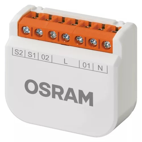 Osram SMART+ WiFi intelligens kapcsolómodul kétirányú vezérlő fekete
