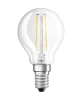 LED izzó P45 gömb alakú E14 2,5W = 25W 250lm 2700K Meleg 300° Retrofit Filament CLASSIC Osram