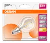 LED izzó P45 gömb alakú E14 2,5W = 25W 250lm 2700K Meleg 300° Retrofit Filament CLASSIC Osram