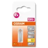 LED G4 KAPSZULÁS izzó 1.8W = 20W 200lm 2700K 300° OSRAM Star 2PAK