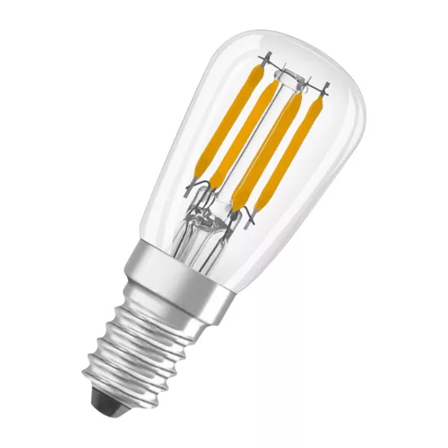 LED izzó E14 T26 2.8W = 25W 250lm 6500K Hideg 320° OSRAM STAR izzószál