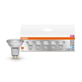   5x GU10 LED izzó készlet 4.3W 350lm 4000K Neutral OSRAM STAR