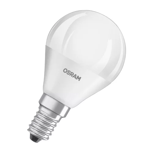 E14 P45 LED izzó 4.9W = 40W 470lm 4000K Semleges 200° OSRAM STAR