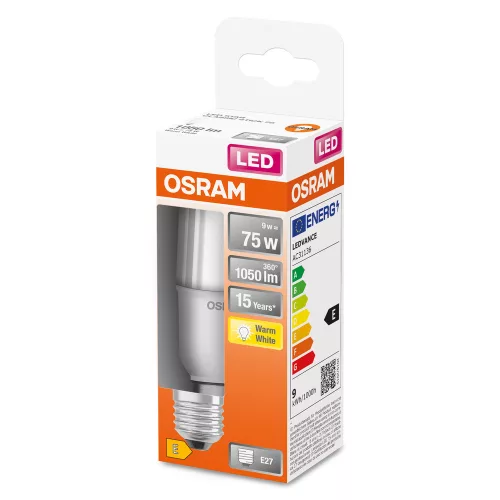 E27 LED izzó 10W = 75W 1050lm 2700K 200° OSRAM STAR STICK