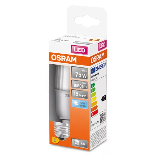 E27 LED izzó 10W = 75W 1050lm 4000K Semleges 200° OSRAM STAR STICK