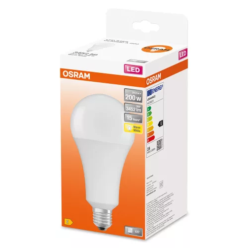 E27 A95 LED izzó 24.9W = 200W 3452lm 2700K Meleg 200° OSRAM STAR