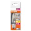 LED izzó E27 B35 CL 4.8W = 40W 470lm 2700K 300° OSRAM SUPERSTAR izzószál szabályozható