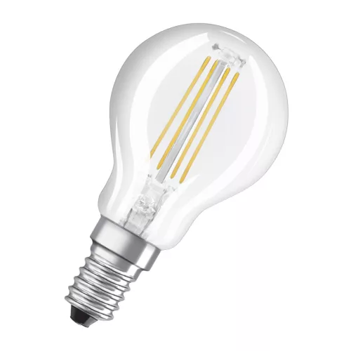 LED izzó E14 P45 CL 4W = 40W 470lm 2700K  300° OSRAM STAR izzószál