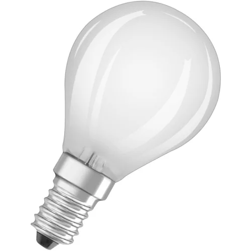 E14 P45 LED izzó 4W = 40W 470lm 6500K hideg 300° OSRAM STAR izzószál