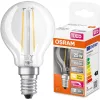 E14 P45 LED izzó 2,8W = 25W 250lm 2700K 320°-os izzószál, szabályozható OSRAM SUPER STAR