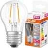 E27 P45 CL LED izzó 4,8W = 40W 470lm 4000K Semleges 320°-os izzószálas, szabályozható OSRAM SUPER STAR