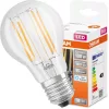 LED izzó E27 A60 CL 11W = 100W 1521lm 6500K Hideg 300° OSRAM STAR izzószál