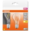 2Pak LED izzó E27 A60 4W = 40W 470lm 2700K 300° OSRAM STAR izzószál