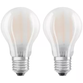   2Pak LED izzó E27 A60 7W = 60W 806lm 4000K Semleges 300° Izzószál OSRAM STAR